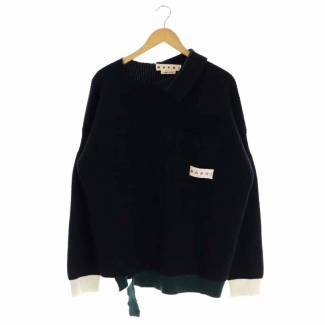 マルニ 22AW ニット セーター 長袖 プルオーバー GCMG0246Q2 激安価格