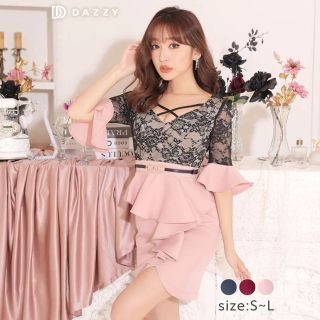 デイジーストア(dazzy store)の未開封♡新品未使用タグ付き♡キャバドレス　きゃばどれす　ナイトドレス(ナイトドレス)