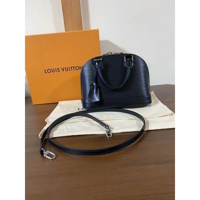 LOUIS VUITTON - Louis Vuitton ルイヴィトン　アルマBB エピ　ノワール