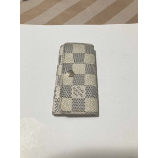 ルイヴィトン(LOUIS VUITTON)のルイヴィトン　4連キーケース　白ダミエ(キーケース)