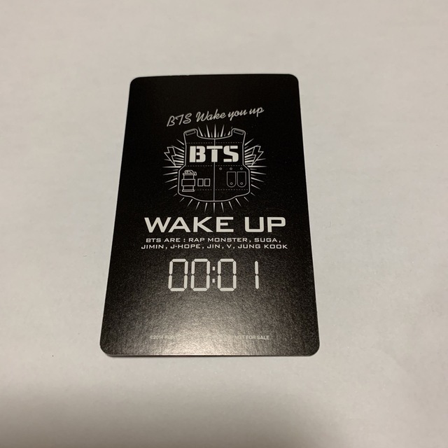 防弾少年団 BTS WAKE UP V テヒョン トレカ