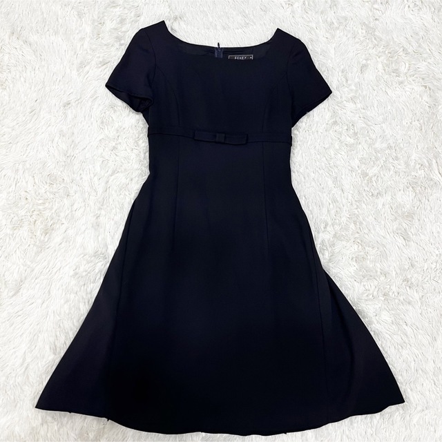 希少 美品】フォクシー セットアップ ワンピース スーツ 紺 M位 希少 美品】フォクシー セットアップ ワンピース スーツ 紺 M位