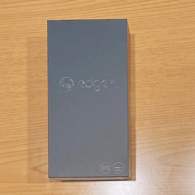 【新品未開封】motorola edge 20 フロストオニキス simフリースマートフォン/携帯電話