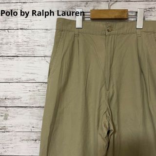 ポロラルフローレン(POLO RALPH LAUREN)のPolo by Ralph Lauren チノパン タック入り テーパードパンツ(チノパン)