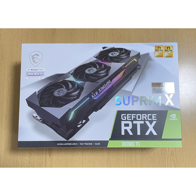 RTX3090ti Palit 未開封3年(未満)保証あり