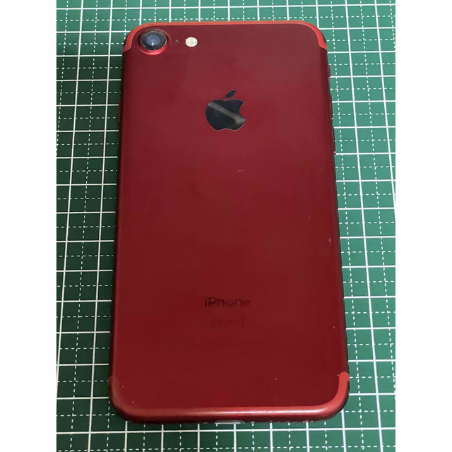 Apple - Apple iphone 7 product RED 128GB au ジャンクの通販 by 極 ...