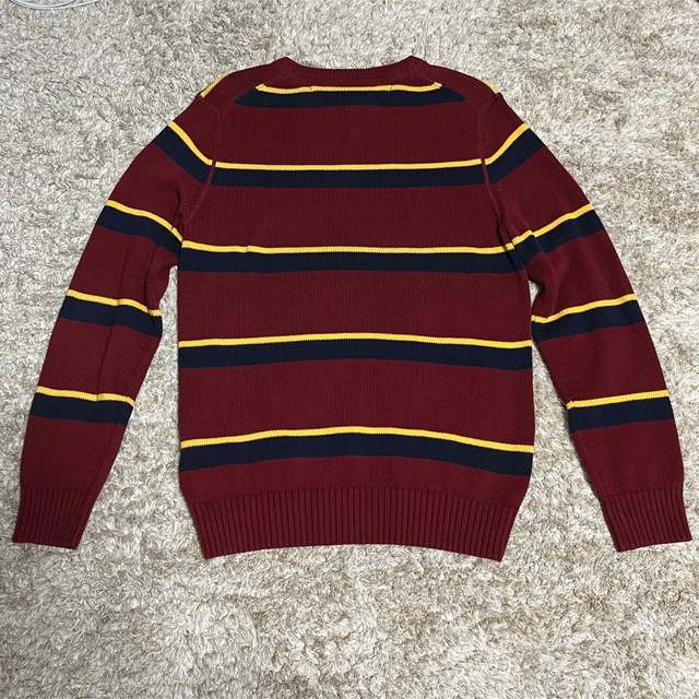 TOMMY HILFIGER(トミーヒルフィガー)の美品　TOMMY HILFIGER  ボーダーセーター メンズのトップス(ニット/セーター)の商品写真