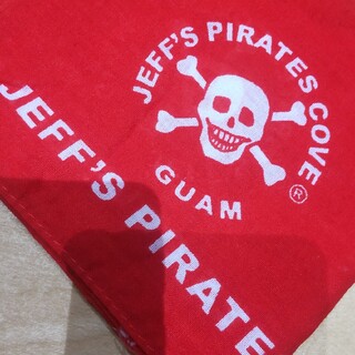 バンダナ　グアム　Jeff's pirates cove guam(バンダナ/スカーフ)