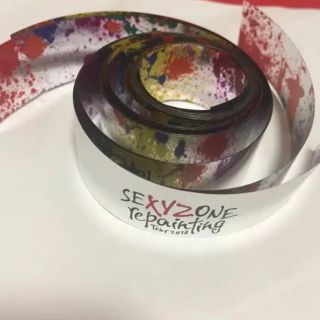 セクシー ゾーン(Sexy Zone)のSexy Zone repainting tour 2018  銀テープ　フル(アイドルグッズ)