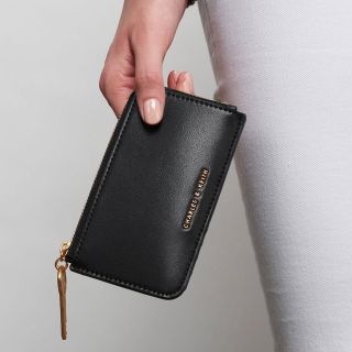 チャールズアンドキース(Charles and Keith)のCHARLES&KEITH ジップアラウンドミニウォレット(財布)