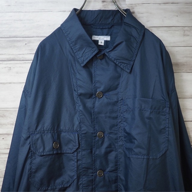 Engineered Garments(エンジニアードガーメンツ)のCharcoal TOKYO別注 E.G. Nylon Shirt Jacket メンズのジャケット/アウター(ナイロンジャケット)の商品写真