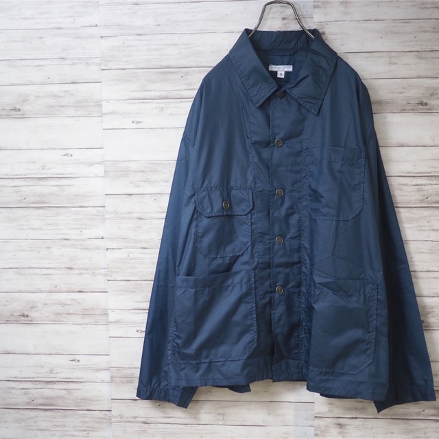 Engineered Garments(エンジニアードガーメンツ)のCharcoal TOKYO別注 E.G. Nylon Shirt Jacket メンズのジャケット/アウター(ナイロンジャケット)の商品写真