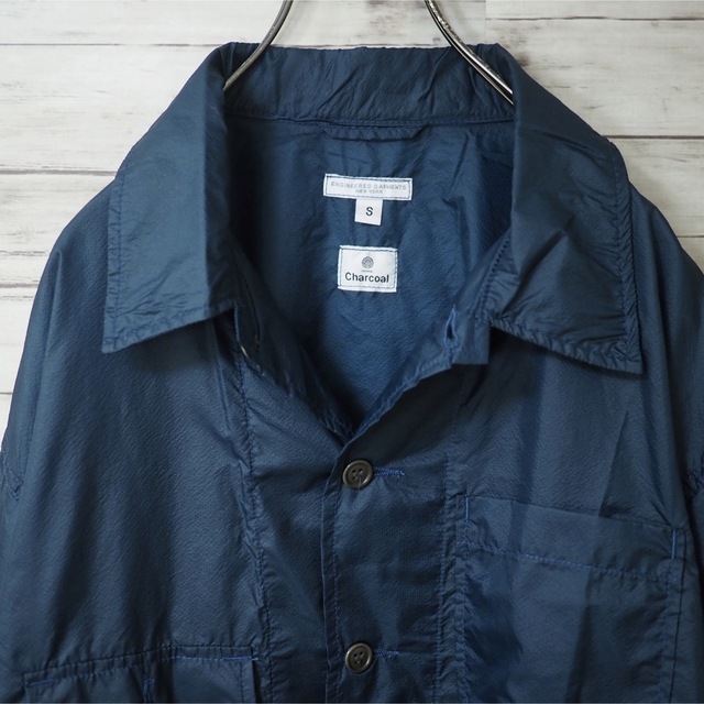 Engineered Garments(エンジニアードガーメンツ)のCharcoal TOKYO別注 E.G. Nylon Shirt Jacket メンズのジャケット/アウター(ナイロンジャケット)の商品写真