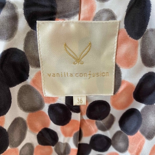 値下げ！vanilla confusion トレンチコート　スプリングコート レディースのジャケット/アウター(スプリングコート)の商品写真