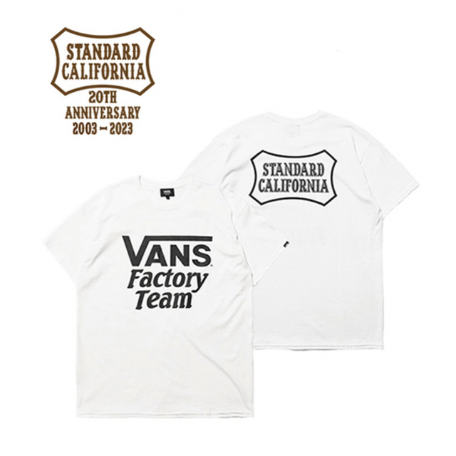 スタンダードカリフォルニア vans コラボtシャツ キムタク ロンハーマン-