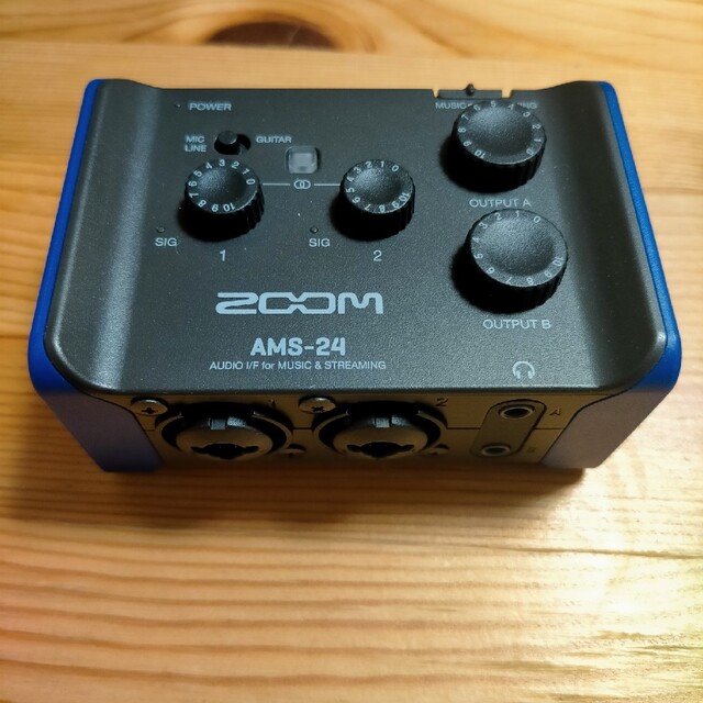 AMS-24 zoom audio interface ACアダプタ付