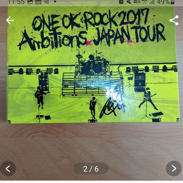 ONE OK ROCK タカサインDVDテレビ/映像機器