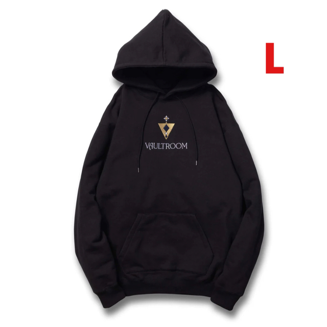 VR × IBRAHIM HOODIE / BLK メンズのトップス(パーカー)の商品写真