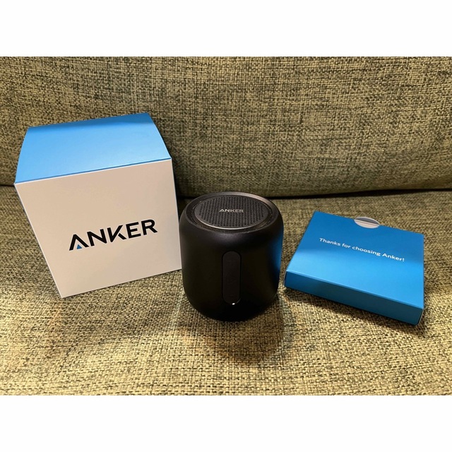 Anker(アンカー)のAnker Soundcore mini ブラック スマホ/家電/カメラのオーディオ機器(スピーカー)の商品写真