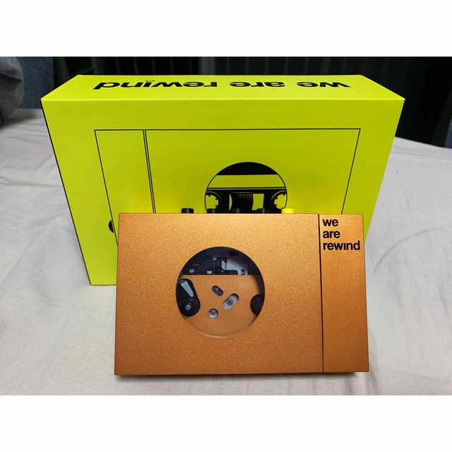 新品未使用】we are rewind カセットテーププレーヤー レコーダー
