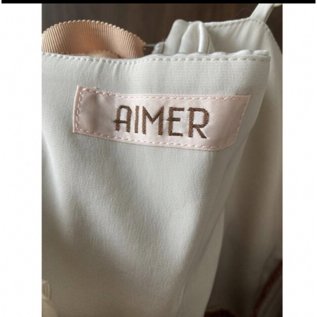 AIMER(エメ)の【美品】エメ Aimer ドレス ワンピース ひざ丈 9号 Mサイズ レディースのフォーマル/ドレス(ミディアムドレス)の商品写真