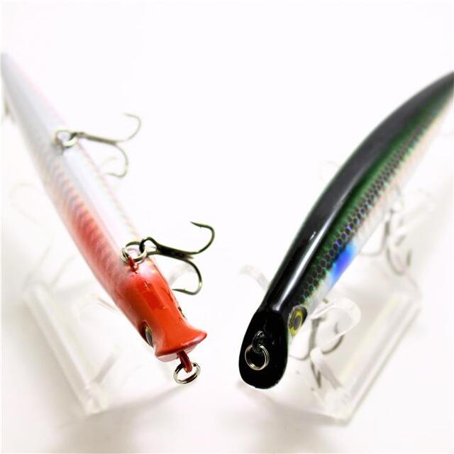 ルアーセット サスケ120風 シーバスミノー 6本セット Aカラー重心移動