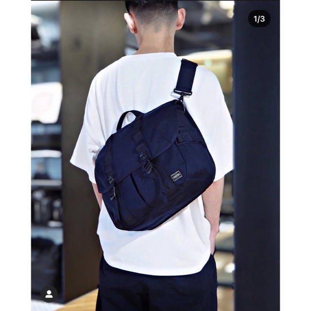 PORTER(ポーター)のPORTER / PALS SHOULDER BAG / NAVY メンズのバッグ(ショルダーバッグ)の商品写真