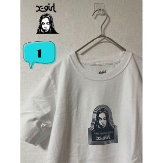 エックスガール(X-girl)のX-girl エックスガール　PUNK-SKATING WORLD TEE 1(Tシャツ(半袖/袖なし))