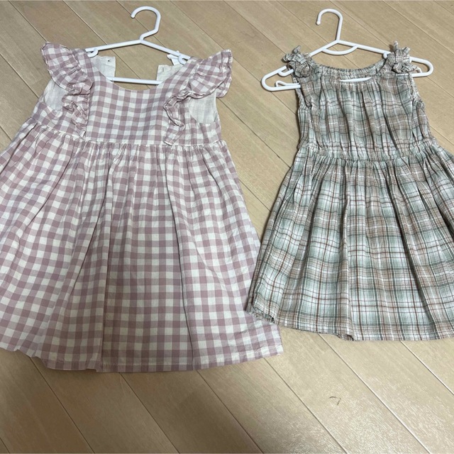 H&M(エイチアンドエム)の限定値下げ！！ベビー服 まとめ売り キッズ/ベビー/マタニティのキッズ服女の子用(90cm~)(ワンピース)の商品写真