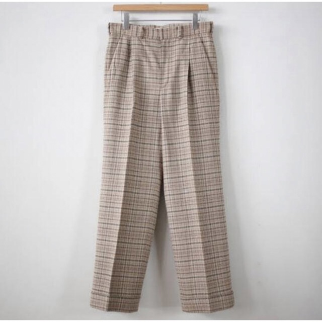 AURALEE オーラリー SILK SUMMER TWEED SLACKS