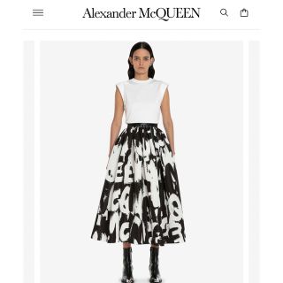 アレキサンダーマックイーン(Alexander McQueen)のAlexander McQueen アレキサンダーマックイーン スカート 未使用(ロングスカート)