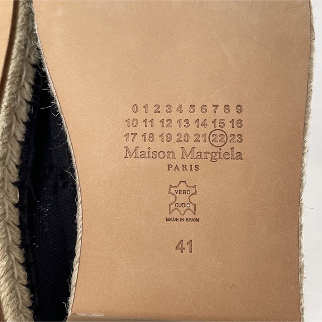 新品未使用　MAISON MARGIELA エスパドリーユ