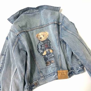 ポロラルフローレン ボタン Gジャン/デニムジャケット(レディース)の