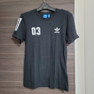 アディダス(adidas)のadidas Originals　半袖Tシャツ　ブラック　Sサイズ　レディース(Tシャツ(半袖/袖なし))