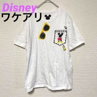 ディズニー(Disney)の1963 訳あり Disney ディズニー 半袖 Tシャツ イラストプリント(Tシャツ(半袖/袖なし))