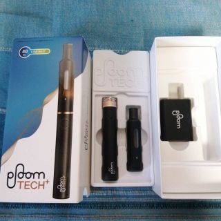 Ploom Tech+ 検) プルームテックプラス ブラック(タバコグッズ)