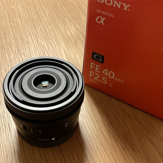 SONY SEL40F25G フルサイズ　単焦点レンズ　40mm