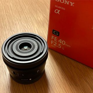 SONY SEL40F25G フルサイズ　単焦点レンズ　40mm