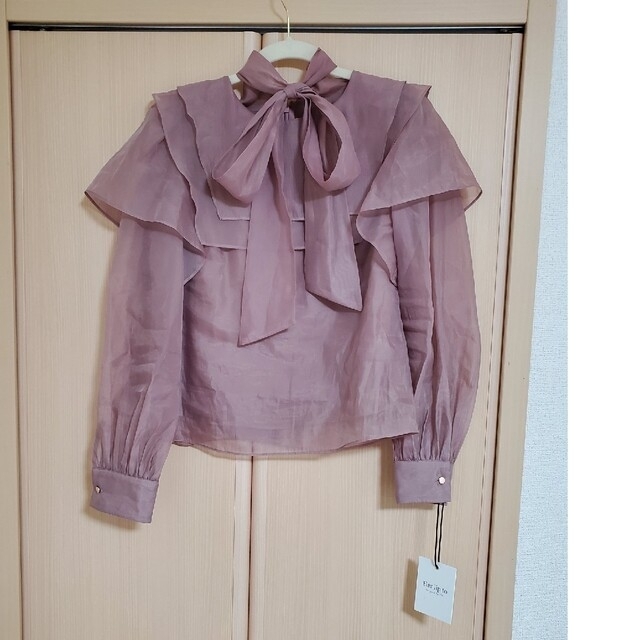 Her lip to - Herlipto Bow-Tie Organdy Blouse ゆか様専用の通販 by ...