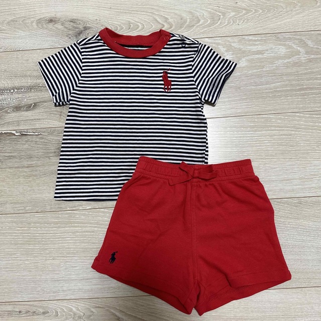 Ralph Lauren(ラルフローレン)の上下セット　ラルフローレン　 キッズ/ベビー/マタニティのベビー服(~85cm)(Ｔシャツ)の商品写真