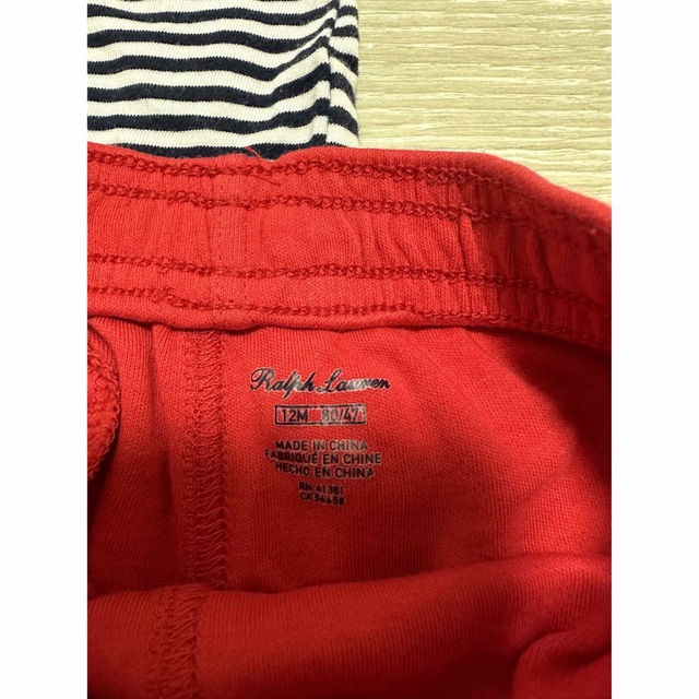 Ralph Lauren(ラルフローレン)の上下セット　ラルフローレン　 キッズ/ベビー/マタニティのベビー服(~85cm)(Ｔシャツ)の商品写真