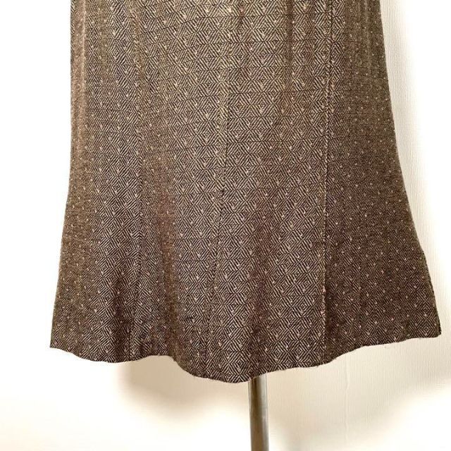ロンドンガール❗️【アメリカ】超美品ベージュ茶色ブラウンフレア