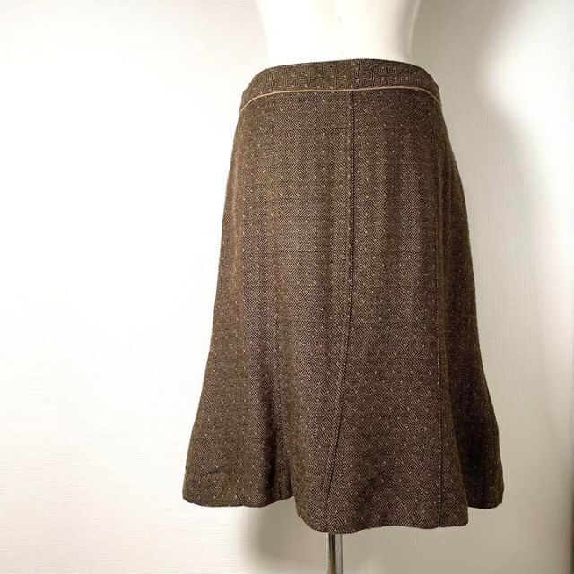 ロンドンガール❗️【アメリカ】超美品ベージュ茶色ブラウンフレア
