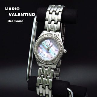 マリオバレンチノ(MARIO VALENTINO)のMARIO VALENTINO Diamonds ダイアモンド 12P シェル(腕時計)