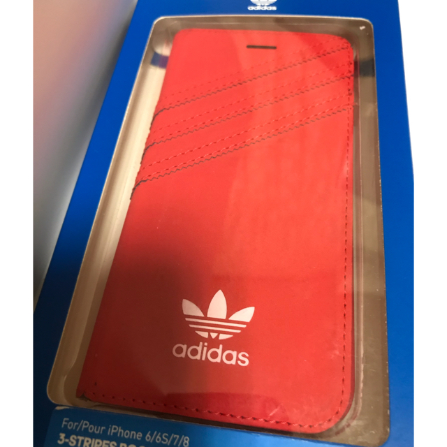 adidas(アディダス)のadidas iphone  スマホケース  オマケ付 スマホ/家電/カメラのスマホアクセサリー(iPhoneケース)の商品写真