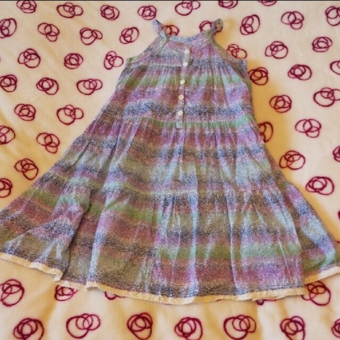 ベルメゾン(ベルメゾン)のマキシ丈ワンピース 110 キッズ/ベビー/マタニティのキッズ服女の子用(90cm~)(ワンピース)の商品写真