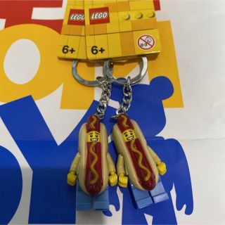 レゴ LEGO ミニフィグ キーホルダー キーチェーン  ペアアクセサリー(積み木/ブロック)