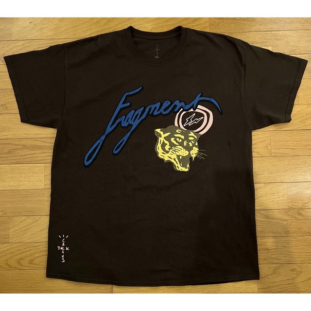Travis Scott × FRAGMENT Tシャツ　サイズ:XL