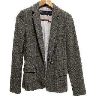 ザラ(ZARA)のジャケット　厚手　オシャレ　ZARA BASIC グレー　S(その他)