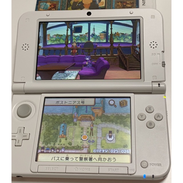 ニンテンドー3DS(ニンテンドー3DS)の「レイトン教授と超文明Aの遺産」 Nintendo 3DS ソフト エンタメ/ホビーのゲームソフト/ゲーム機本体(携帯用ゲームソフト)の商品写真